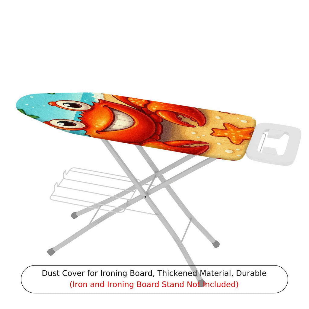1-Piece Sea Crab Starfish  Ironing Board Cover, Universal Size, Without Board