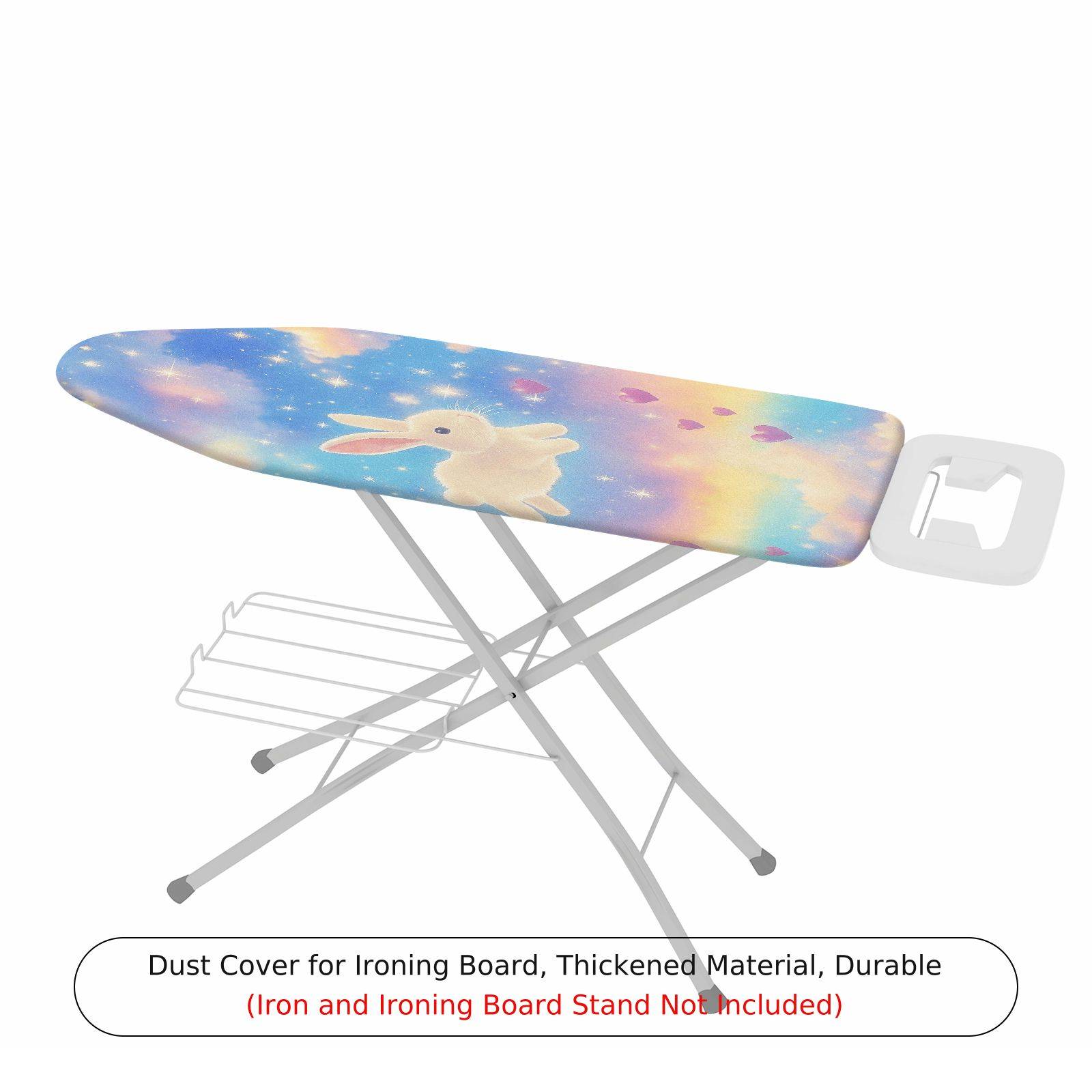 1-Piece Rabbit Star Sky Heart  Ironing Board Cover, Universal Size, Without Board