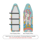 1-Piece Unicorn Rainbow Star  Ironing Board Cover, Universal Size, Without Board