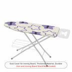 1-Piece Star Pattern Lucky Text Purple  Ironing Board Cover, Universal Size, Without Board