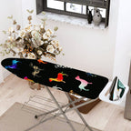 1-Piece Animal Print Colorful Pattern Funky  Ironing Board Cover, Universal Size, Without Board