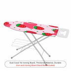 1-Piece Strawberry Pink Red  Ironing Board Cover, Universal Size, Without Board