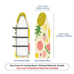 1-Piece Fruit Floral Tropical  Ironing Board Cover, Universal Size, Without Board