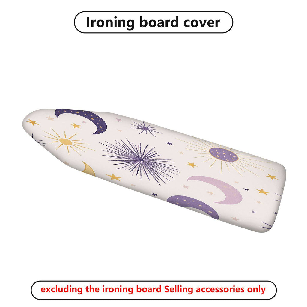 1-Piece Star Moon Sparkle  Ironing Board Cover, Universal Size, Without Board