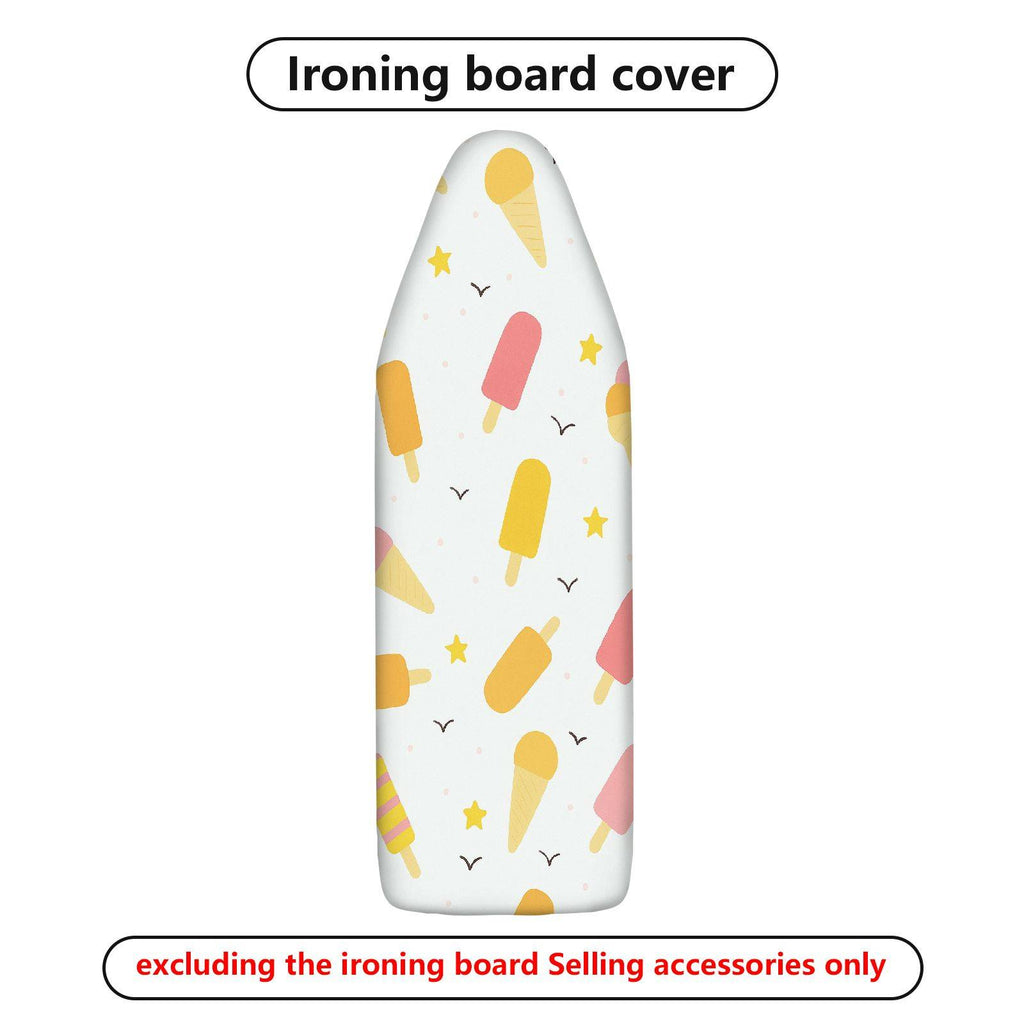 1-Piece Ice Cream Popsicle Star  Ironing Board Cover, Universal Size, Without Board