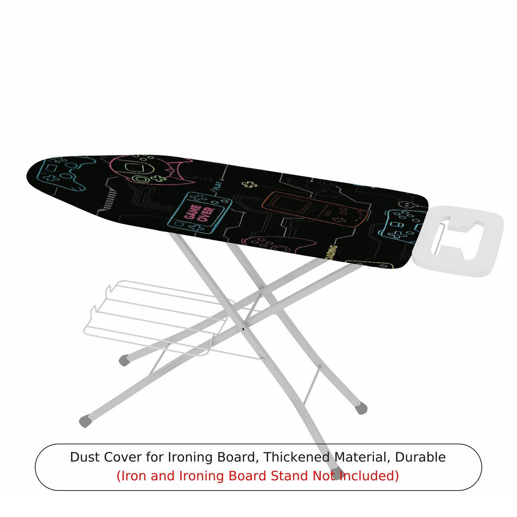 1-Piece Game Console Controller Retro  Ironing Board Cover, Universal Size, Without Board