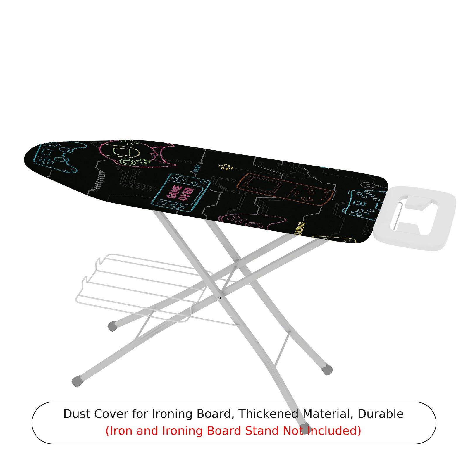 1-Piece Game Console Controller Retro  Ironing Board Cover, Universal Size, Without Board