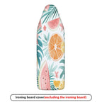 1-Piece Tropical Fruit Paradise Floral Pattern  Ironing Board Cover, Universal Size, Without Board
