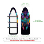 1-Piece Butterfly Dreamcatcher Feathers  Ironing Board Cover, Universal Size, Without Board