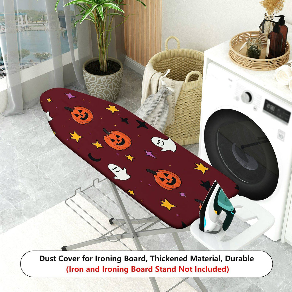 1-Piece Halloween Pumpkin Ghost Star  Ironing Board Cover, Universal Size, Without Board