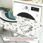 1-Piece Moon Cloud Star  Ironing Board Cover, Universal Size, Without Board
