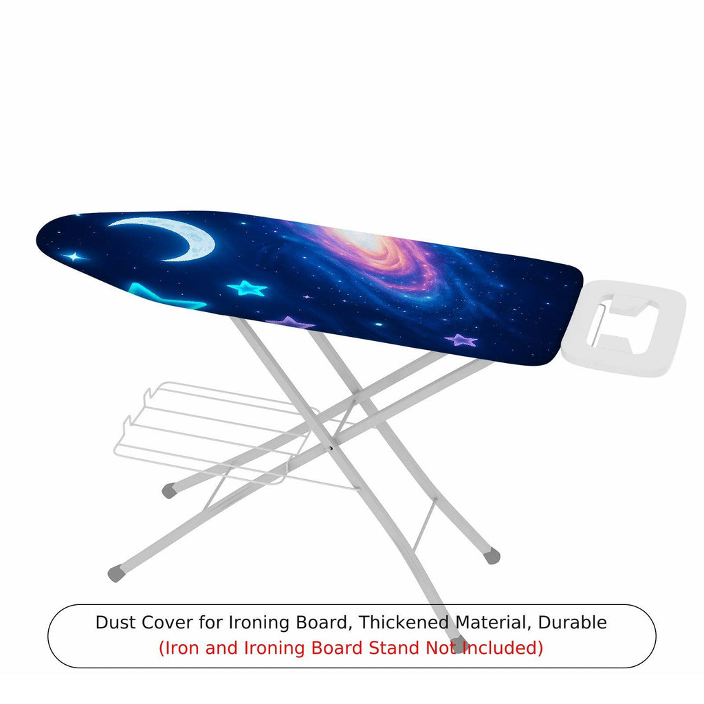 1-Piece Galaxy Stars Moon  Ironing Board Cover, Universal Size, Without Board
