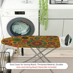 1-Piece Colorful Abstract Retro  Ironing Board Cover, Universal Size, Without Board