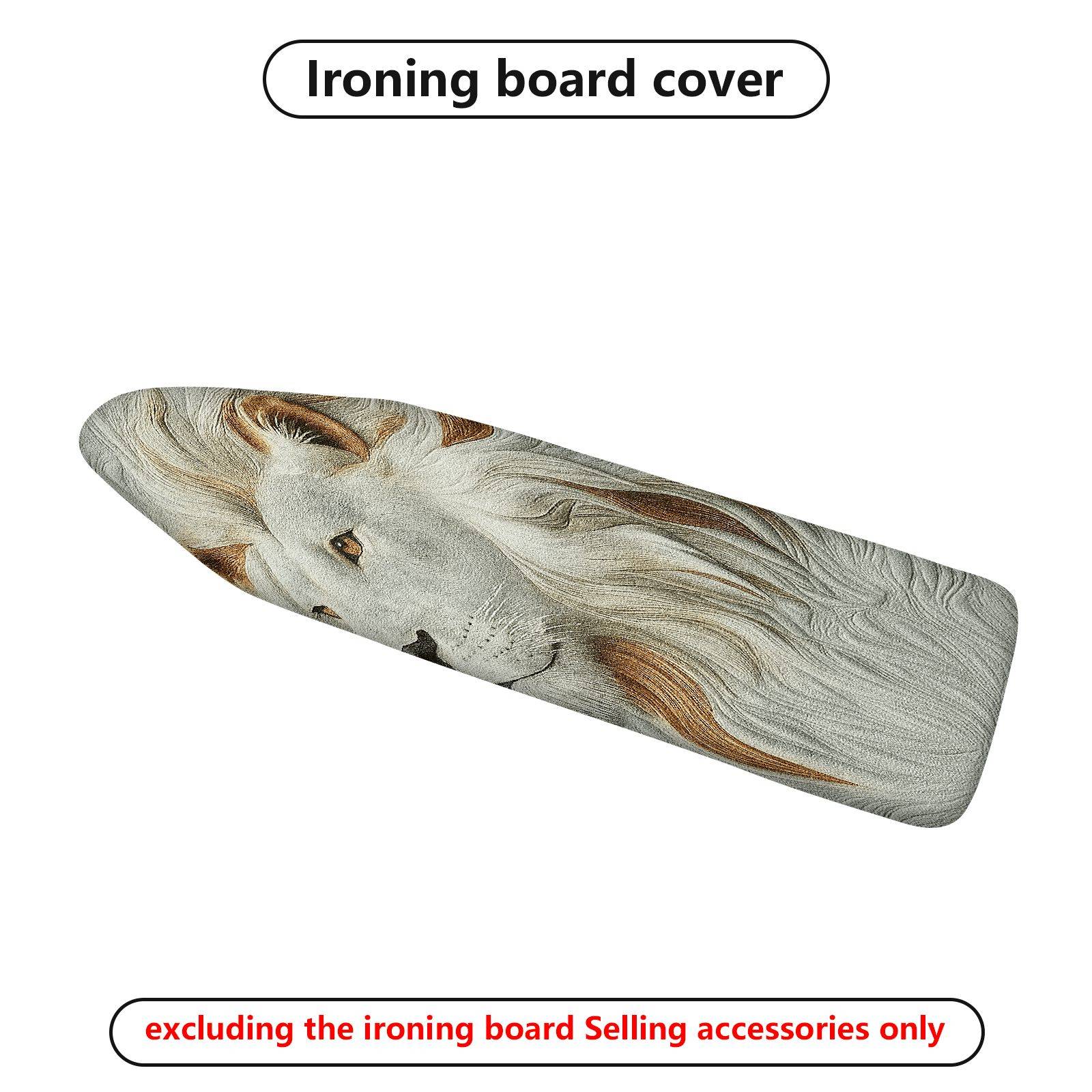 1-Piece Lion Wildlife Animal  Ironing Board Cover, Universal Size, Without Board
