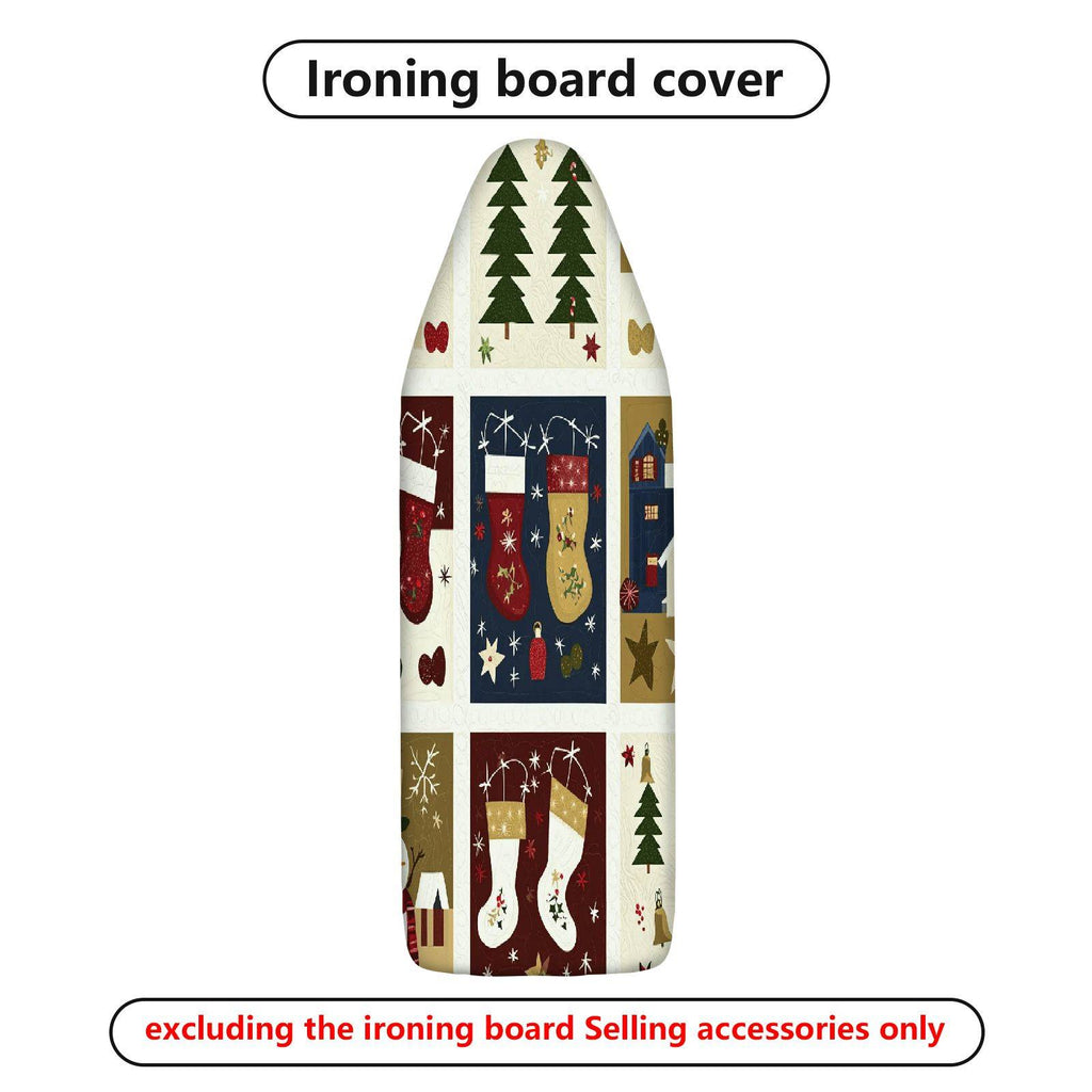 1-Piece Christmas Holiday Tree  Ironing Board Cover, Universal Size, Without Board