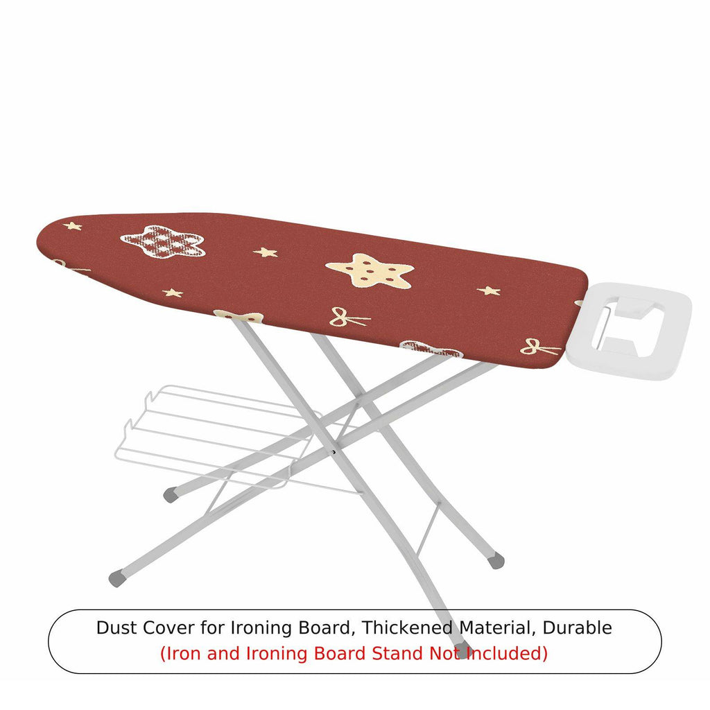 1-Piece Star Bow Plaid  Ironing Board Cover, Universal Size, Without Board