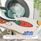1-Piece Floral Strawberry Mushroom  Ironing Board Cover, Universal Size, Without Board