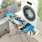 1-Piece Penguin  Fun  Ironing Board Cover, Universal Size, Without Board