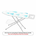 1-Piece Christmas Tree Geometric White  Ironing Board Cover, Universal Size, Without Board