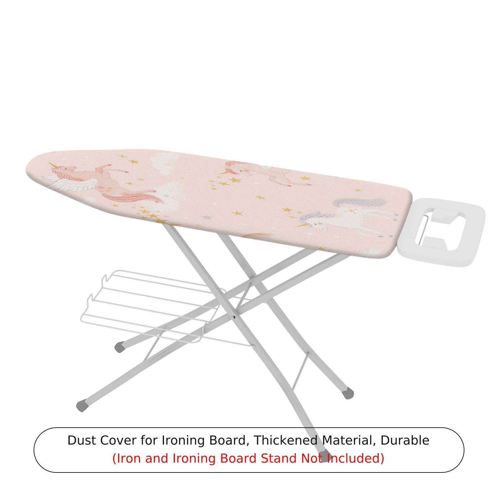 1-Piece Unicorn Cloud Star  Ironing Board Cover, Universal Size, Without Board