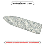 1-Piece Floral Sketch Art Stars  Ironing Board Cover, Universal Size, Without Board