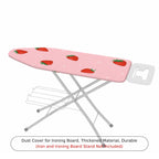 1-Piece Strawberry Pink Cute  Ironing Board Cover, Universal Size, Without Board