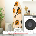 1-Piece Halloween Black Cat Pumpkin  Ironing Board Cover, Universal Size, Without Board