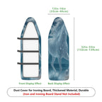 1-Piece Unicorn Starry Night Fantasy  Ironing Board Cover, Universal Size, Without Board