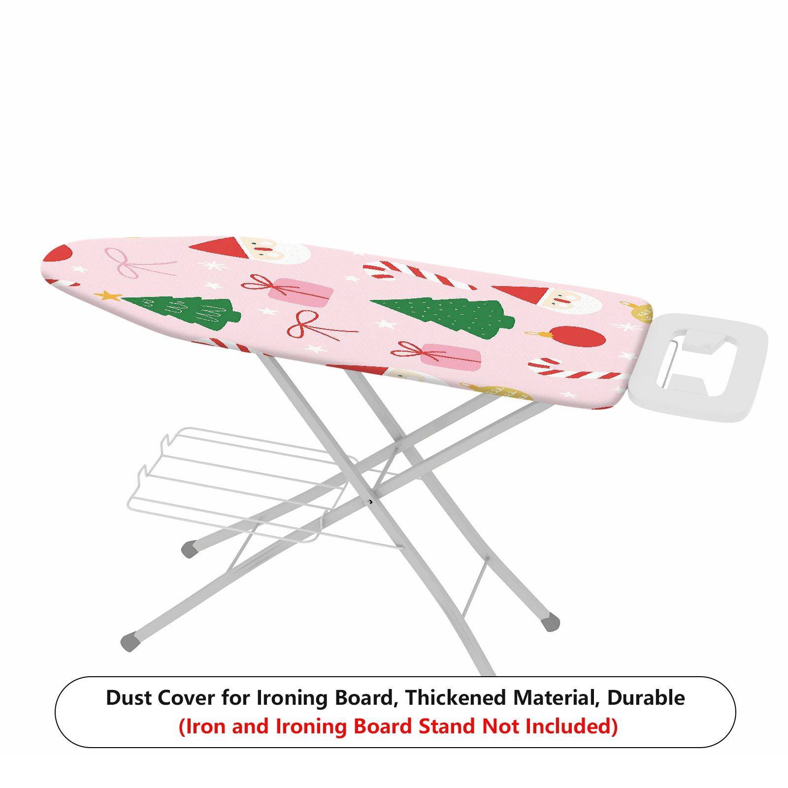 1-Piece Christmas Santa Tree Gift  Ironing Board Cover, Universal Size, Without Board