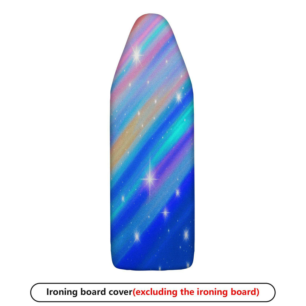 1-Piece Rainbow Star Shine Glitter  Ironing Board Cover, Universal Size, Without Board