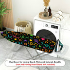 1-Piece Colorful Stars Confetti Party  Ironing Board Cover, Universal Size, Without Board
