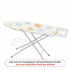 1-Piece Beach Sea Shell Starfish  Ironing Board Cover, Universal Size, Without Board