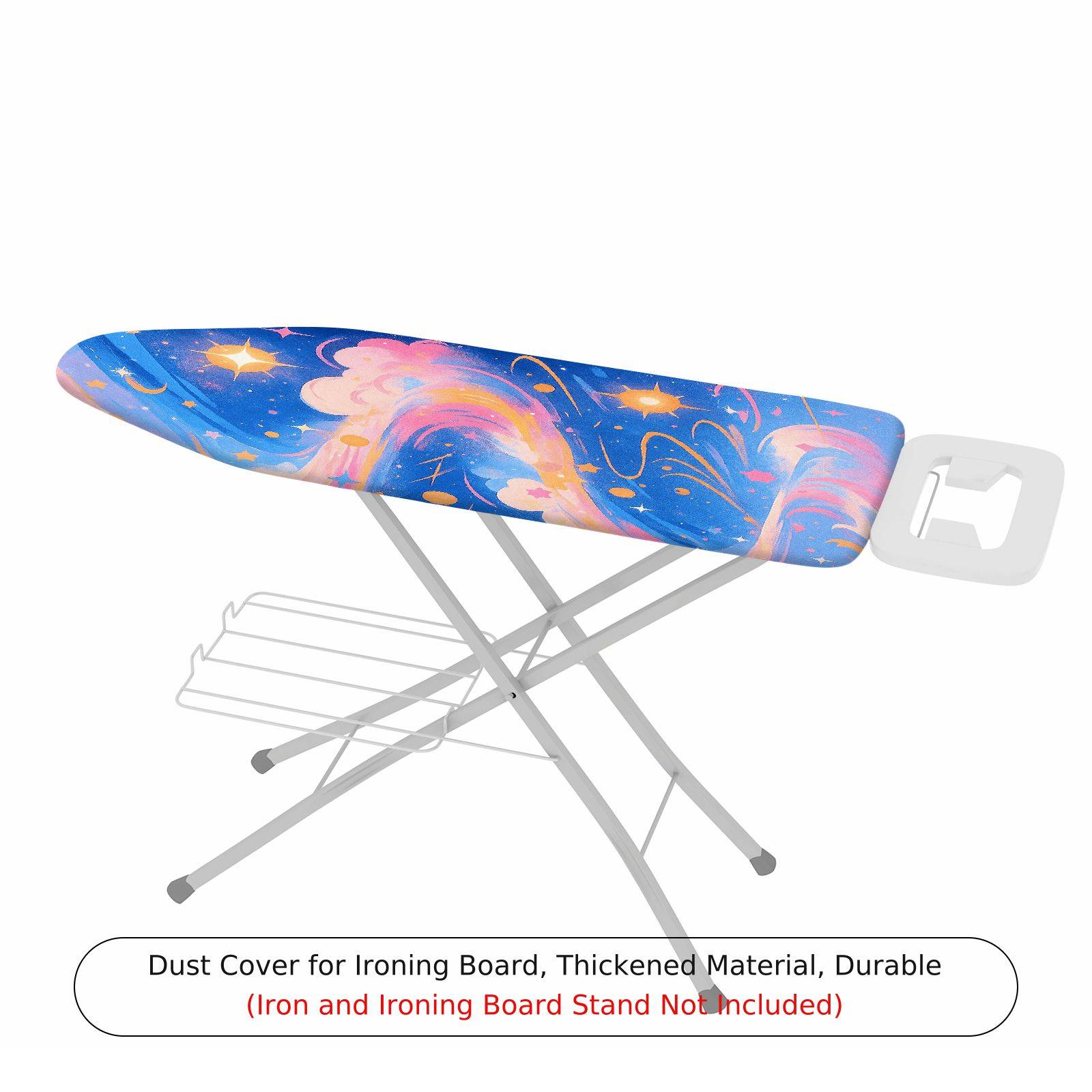 1-Piece Galaxy Stars Clouds  Ironing Board Cover, Universal Size, Without Board
