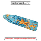 1-Piece Sea Crab Starfish Marine  Ironing Board Cover, Universal Size, Without Board