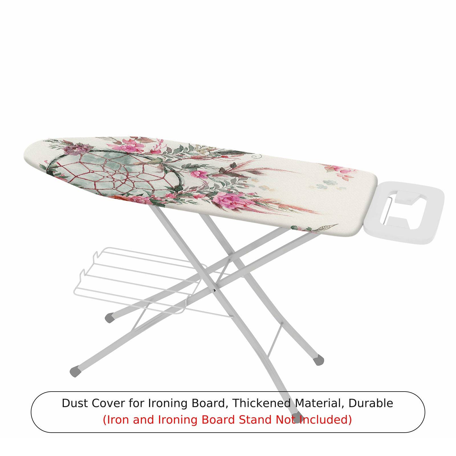 1-Piece Floral Dreamcatcher Bohemian  Ironing Board Cover, Universal Size, Without Board