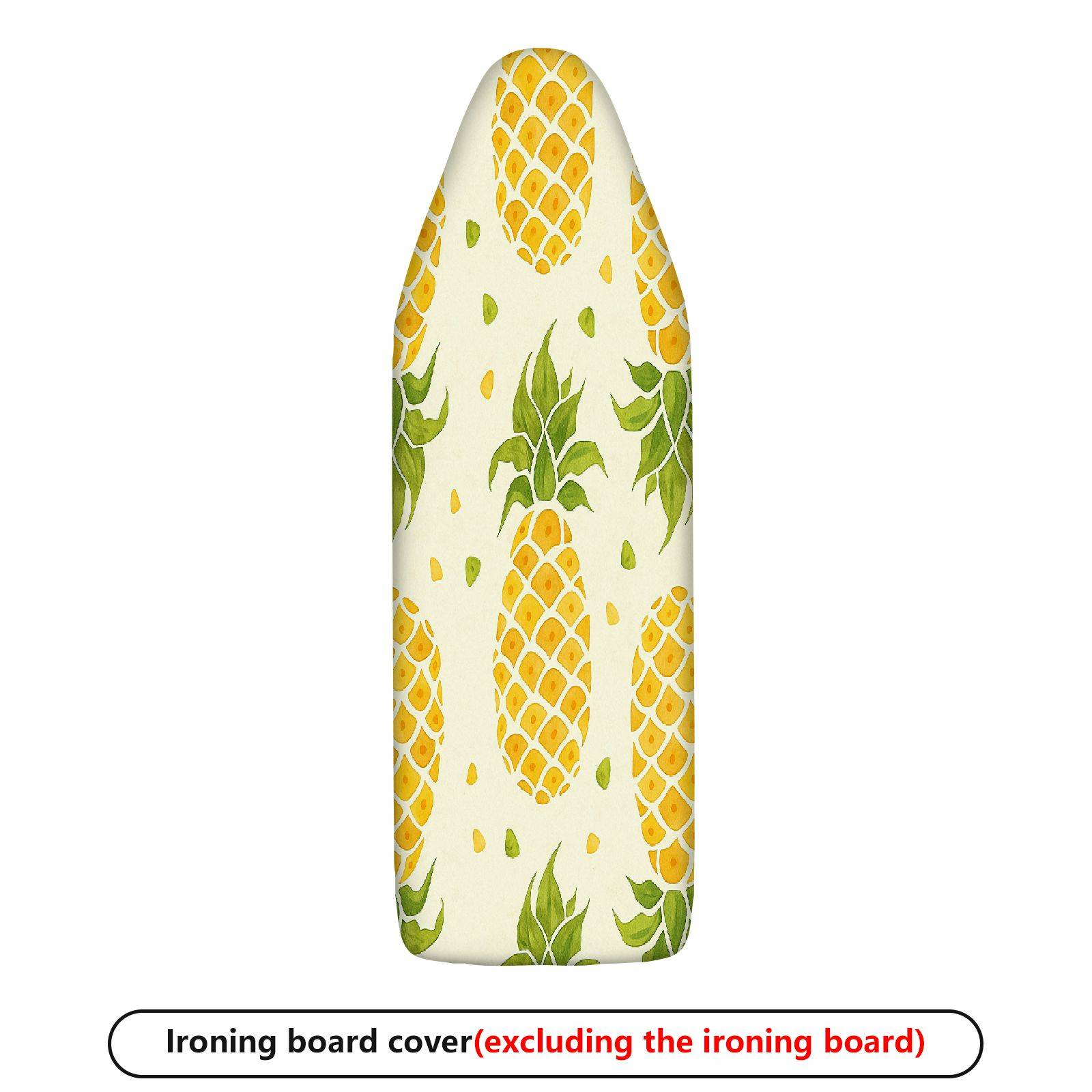 1-Piece Tropical Pineapple Pattern Summer  Ironing Board Cover, Universal Size, Without Board