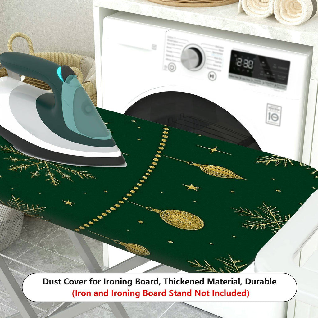 1-Piece Christmas Snowflake Ornament  Ironing Board Cover, Universal Size, Without Board