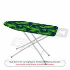 1-Piece Green Stars Blue  Ironing Board Cover, Universal Size, Without Board