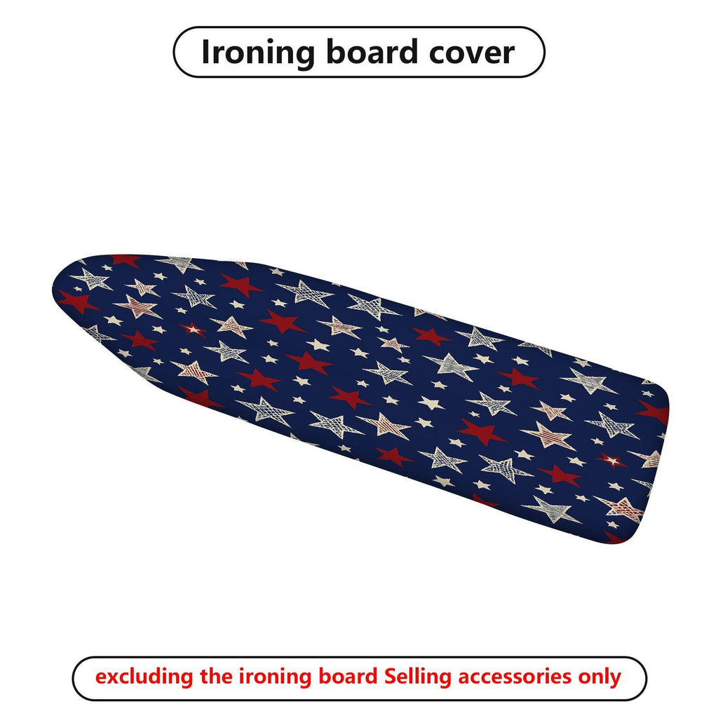 1-Piece Starry Patriotic Celebration  Ironing Board Cover, Universal Size, Without Board