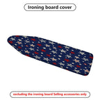 1-Piece Starry Patriotic Celebration  Ironing Board Cover, Universal Size, Without Board