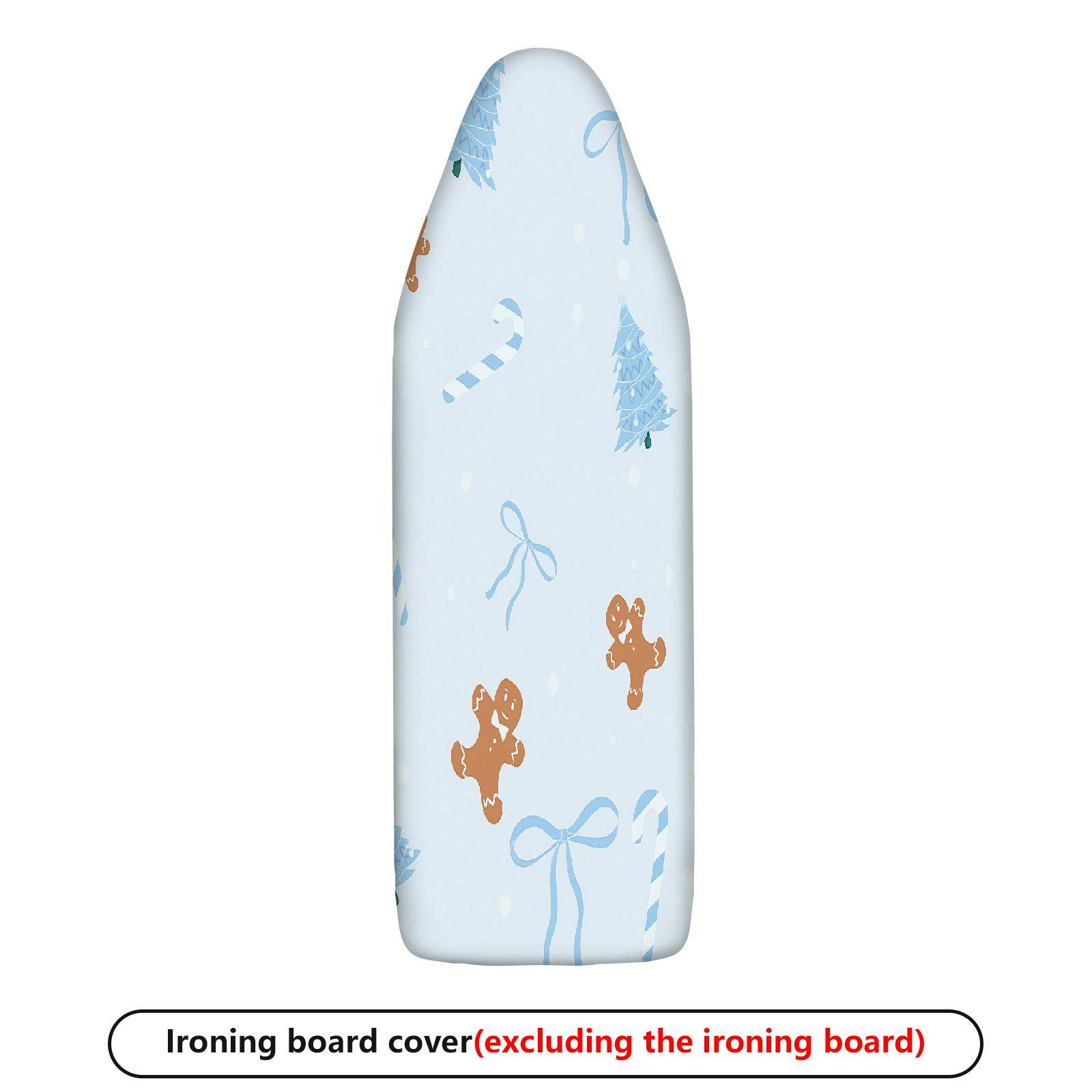 1-Piece Christmas Candy Holiday  Ironing Board Cover, Universal Size, Without Board