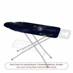 1-Piece Starry Ribbon Twinkle Blue  Ironing Board Cover, Universal Size, Without Board