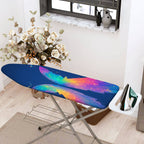 1-Piece Colorful Dragonfly Starry Sky Fantasy  Ironing Board Cover, Universal Size, Without Board