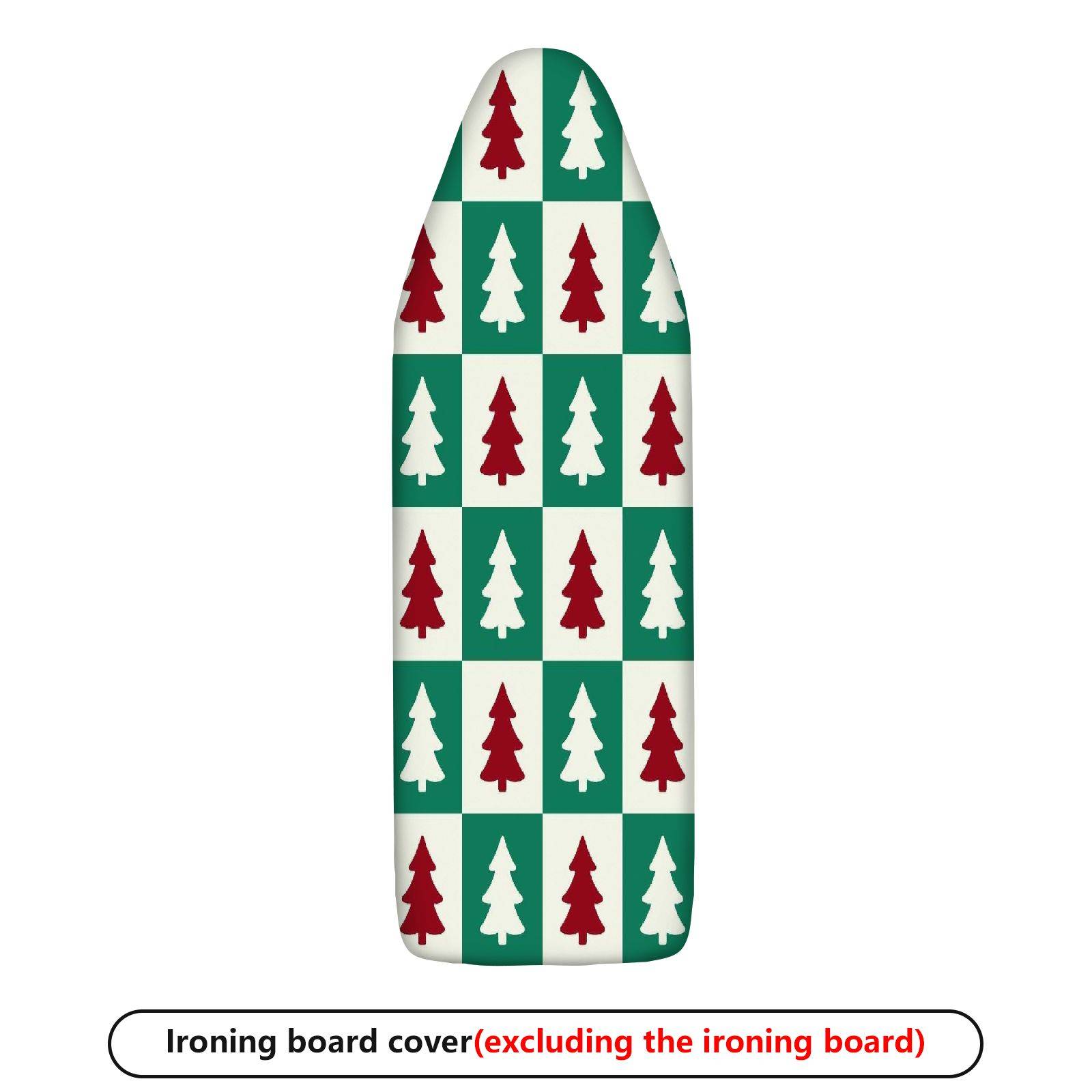 1-Piece Christmas Tree Pattern Festive Decoration Holiday Style  Ironing Board Cover, Universal Size, Without Board