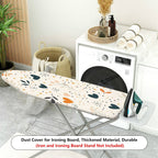 1-Piece Heart Star Floral  Ironing Board Cover, Universal Size, Without Board
