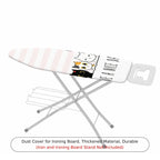 1-Piece Stripe  Cats  Ironing Board Cover, Universal Size, Without Board
