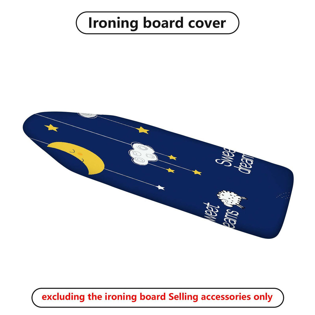 1-Piece Moon Cloud Star  Ironing Board Cover, Universal Size, Without Board