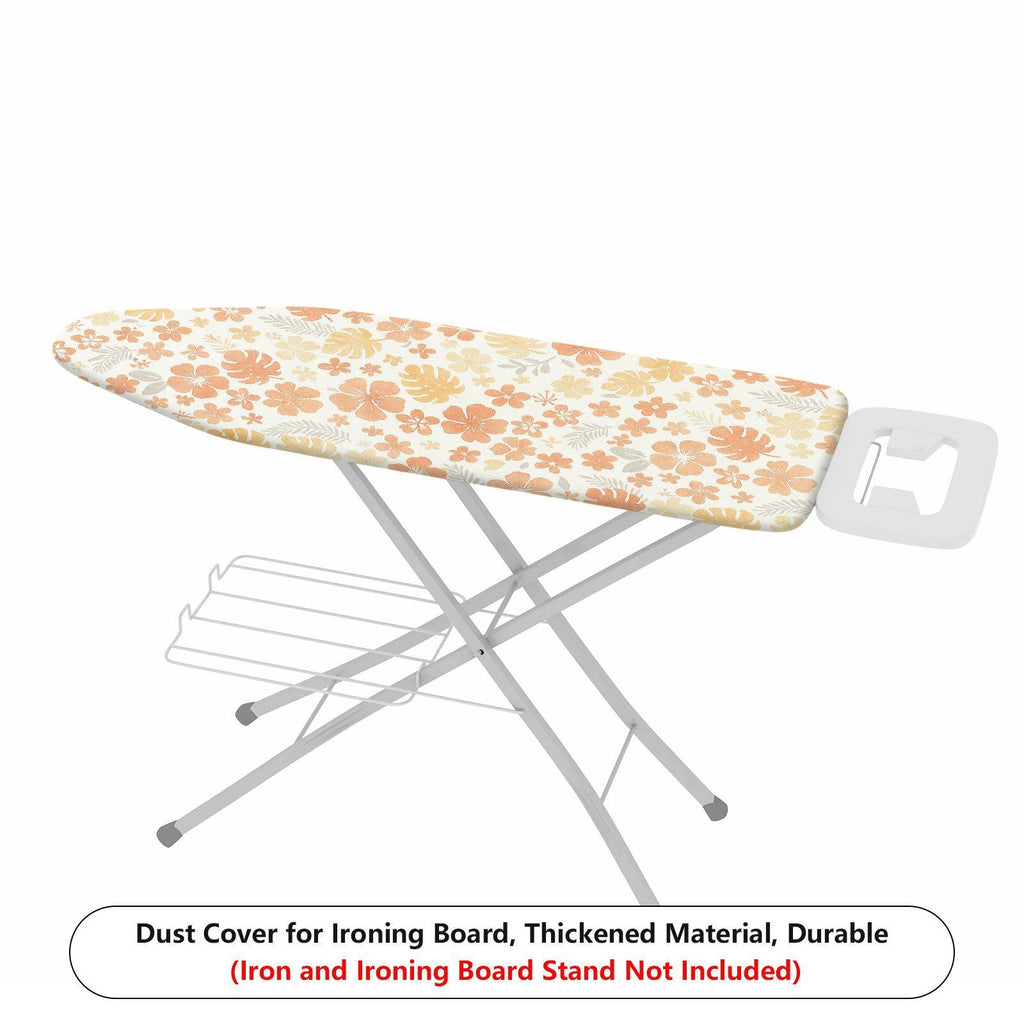 1-Piece Floral Tropical Spring  Ironing Board Cover, Universal Size, Without Board