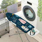 1-Piece Cat Design Fun  Animal  Ironing Board Cover, Universal Size, Without Board