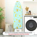 1-Piece Stars Moon Sun  Ironing Board Cover, Universal Size, Without Board